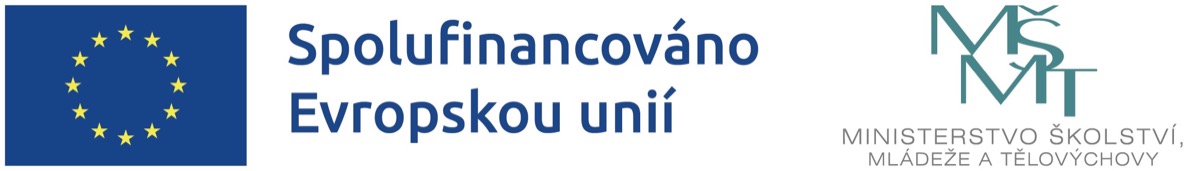 Spolufinancováno Evropskou unií — Ministerstvo školství, mládeže a tělovýchovy